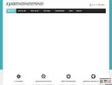 Tablet Screenshot of emaengineering.com